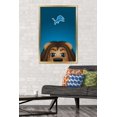 thumbnail image 2 of NFL Detroit Lions - S. Preston Mascot Roary 20 Wall Poster, 22.375" x 34", Framed, 2 of 3