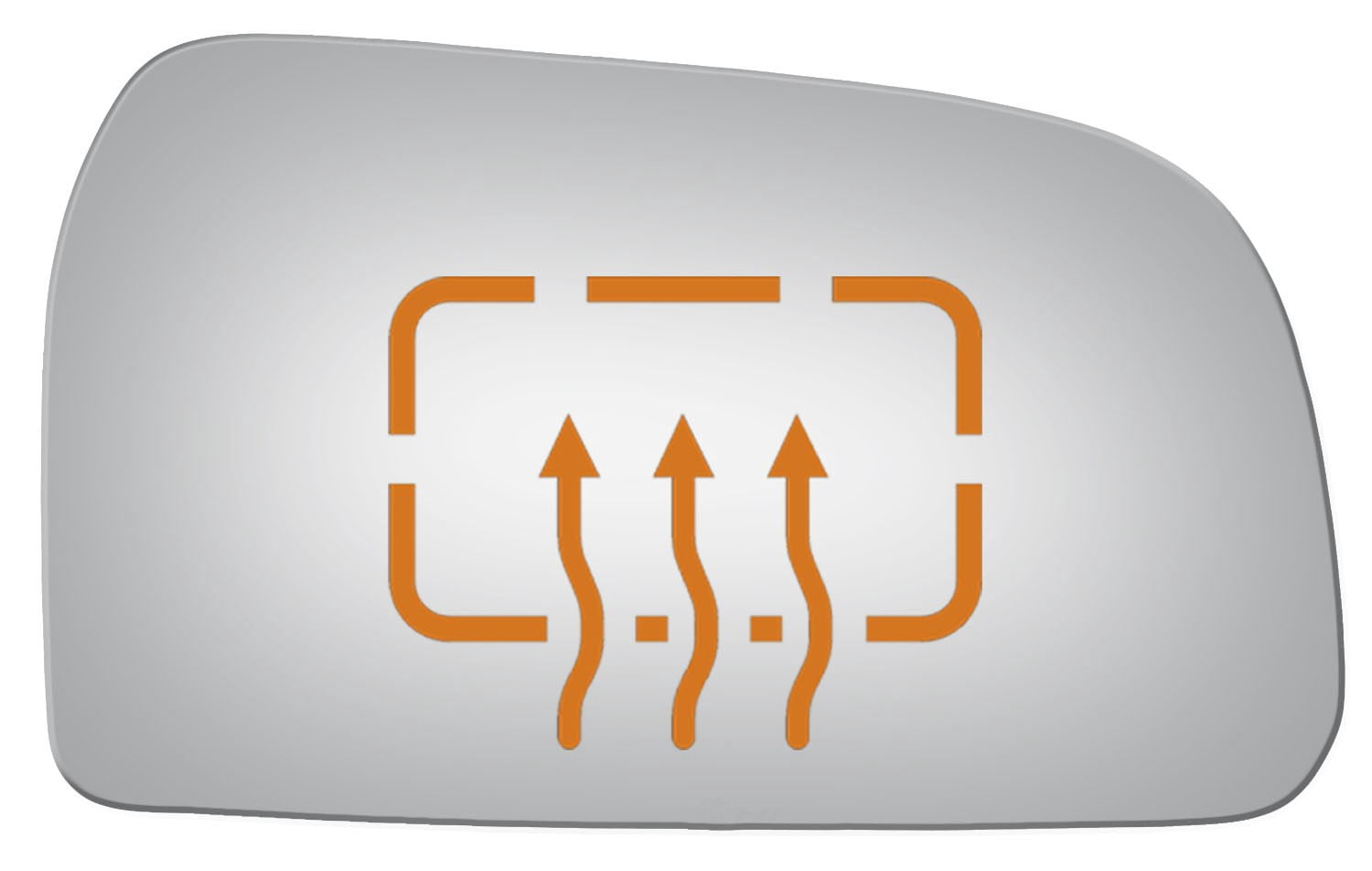 Burco Side View Mirror Replacement Glass - Clear Glass - 5205H