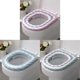 thumbnail image 1 of Paquete de 3 cojines para baño, fundas para asiento de inodoro suaves, cálidas y cómodas y lavables, 1 of 6