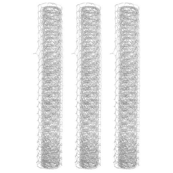 UPOUART Portable Galvanized Iron Wire Net for Garden Netting and Livestock Fencing