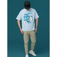 thumbnail image 2 of Frozeti the Yeti - Cool Dippin’ Dots Ice Cream Graphic Men's T-shirt, 2 of 4