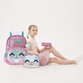 thumbnail image 4 of Mochila Meetbelify con forma de gato rosa para niñas de 6 a 12 años o más, 4 of 6