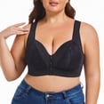 thumbnail image 2 of mgoYE Women's Full Coverage Minimizer Underwire Plus Size Support Bra(Black,44E), 2 of 9
