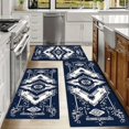 thumbnail image 6 of Kitchen Rugs Sets of 3 Non Slip Washable Kitchen Mats for Floor, Waterproof Kitchen Runner Rug, Floor Mat Carpet for Entryway, Laundry, Sink, Hallway, Bathroom, 6 of 10