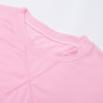 thumbnail image 5 of REDARER Boys Short Sleeve T-Shirt Crew Neck Casual Top Comfortable Summer Tee For Kids Everyday Basic Wear,Color:Pink,Size:9-10 Years, 5 of 7