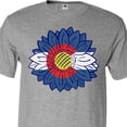thumbnail image 4 of Inktastic Colorado Flag Sunflower T-Shirt, 4 of 5