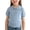 Sky Blue, variant on GiLiling Kids Collared Knit Shirt - Short Sleeve Solid Color Lightweight Sweater Polo Top for Boys Girls Summer Wear (Sky Blue, 7-8 Years)