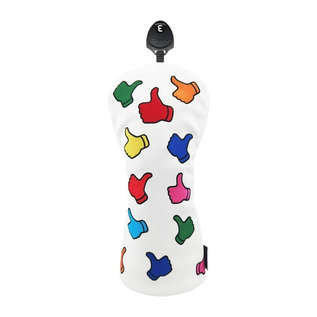 Funda para cabeza de palo de golf, funda de madera para cabeza de palo de golf, cuello largo, piel sintética, resistente al desgaste, funda protectora 30cmx14cm