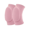 thumbnail image 1 of Rodilleras suaves antideslizantes para bailarines, rodilleras para entrenamiento, baile y lucha libre. Rosa L, 1 of 9