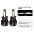 thumbnail image 1 of Led 2 uds 9012 COB LED ANGGREK faro 80W 6000K blanco faro de 4 lados con ventilador de refrigeración, 1 of 8