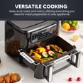 thumbnail image 2 of Elite Cuisine EAF5501 10.5L Digital Dual Zone Air Fryer Oven, 2 of 6