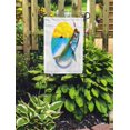 thumbnail image 2 of LADDKE Green Fishing Tarpon Jumping Painting Variation Blue Fish Saltwater Lure Garden Flag Decorative Flag House Banner 12x18 inch, 2 of 2