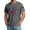 Dark Gray, variant on Men’s Short Sleeve Crew Neck T-Shirt with Printed American Flag and 250 Years Graphic Design Casual Fit White 4XL