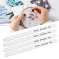 thumbnail image 1 of 10Pcs Water Soluble Fabric Marker Pen Erasable with Water for Tailoring Sewing Leather Craft Embroidery DIY Temporary Marking Tool Set Fiber Single Head Multiple Colors, 1 of 7