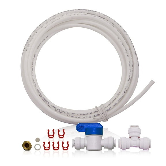 APEC ICEMAKER-KIT-1-4-RO Ice Maker Kit for Reverse Osmosis Systems, Refrigerator & Water Filters