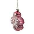 thumbnail image 3 of Northlight 3.5" Light Pink Glass Flower Christmas Ornament, 3 of 3