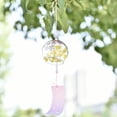thumbnail image 1 of Japanese Style Handmade Glass Wind Chimes Romantic Cherry Blossom Bell-a1-, 1 of 3