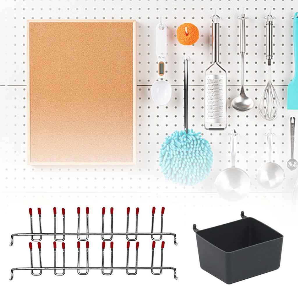 PatungKu 228Pcs Heavy Duty Metal Pegboard Hooks For Tool Organization Rustproof Hangers For Garage Workshop Storage