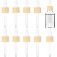 thumbnail image 6 of Glass & PP Silicone Rubber Dropper Transfer Graduated Pipettes Goldenrod 83x21.5mm Capacity: 20ml(0.68fl. oz), 6 of 9