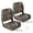 Camouflage, variant on 2 Pack Low Back Folding Marine Seats, Fishing Boat Seat with Thickened Sponge Padding and Molded Plastic Frame, Captain Chairs for Fishing, Cruises, Sightseeing, Speedboat