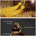 thumbnail image 6 of OutmaxHome Dried Gourd Shape Water Bottle with Lid, Portable 600ml Capacity Hollow Calabash, for Home, Farmhouse, 6 of 6