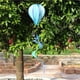 thumbnail image 2 of Globo aerostático de viento con forma de pavo real / arcoíris / estrella. Decoración para el hogar y juguetes para exteriores. Nube azul, 2 of 6