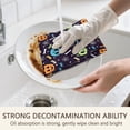 thumbnail image 7 of 4 Pcs Funny Kitchen Towels,Colorful Halloween Ghosts Skulls and Pumpkins Microfiber Dish Towels,Kitchen Tea Towels,Kitchen Towel Set (18" X 26"), 7 of 7