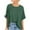 Green, variant on Plebaso Women's Oversized Shirts Plain Short Sleeve T Shirts Ladies Casual Loose Summer Tees Tops for Women
