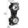 thumbnail image 2 of TIELUTT Bike Accessories Road Cycling Flashlight Holder Secure Your Light for Outdoor Riding Ideal for Cyclists Bike Back Rack Taillight Bike Rear Bike Rack Disc Brake Compatible Cycling Lights Teen, 2 of 7