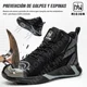 thumbnail image 4 of Botas De Seguridad Zapatos Industrial Trabajo Tenis Nieion, 4 of 8