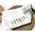 thumbnail image 3 of Wildflowers Embroidered Sweatshirt, 3 of 3