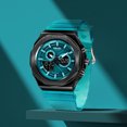 thumbnail image 5 of SMAEL Men Octagonal Analog Digital Sports Watch Waterproof TPU Strap Alloy Dial Man Gift, 5 of 7