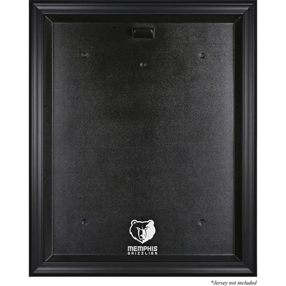 Memphis Grizzlies Black Framed Team Logo Jersey Display Case