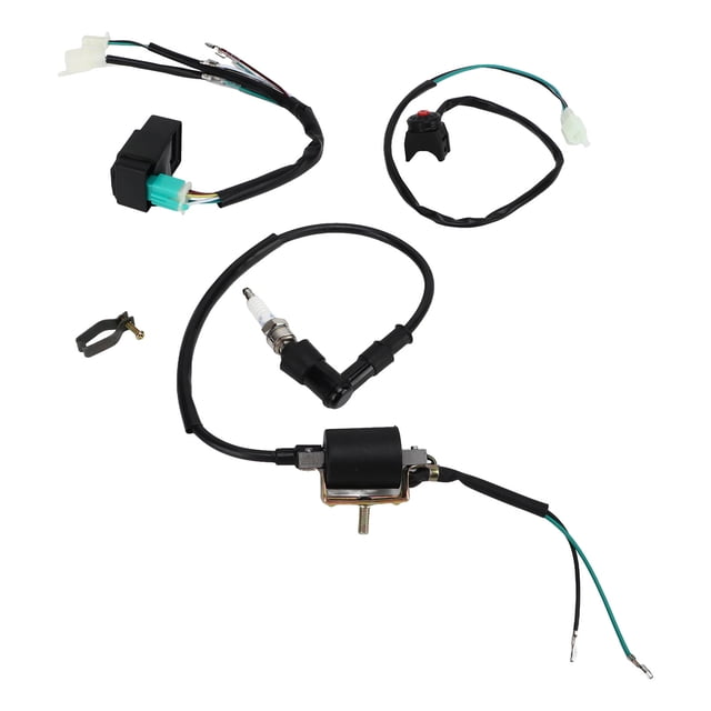 Arnés De Cableado Del Motor Kick Start, Aumento De Alto Rendimiento, Fácil De Instalar, Bobina De Encendido Del Motor, Mejora La Combustión Para ATV ANGGREK Descripción de la referencia