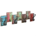 thumbnail image 2 of vidaXL Coat Rack with 7 Hooks Solid Reclaimed Wood, 2 of 4
