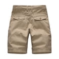 thumbnail image 3 of zuwimk Cargo Shorts For Men,Men's Lightweight Cargo Shorts with Pockets Cotton Shorts for Men Casual Khaki,S, 3 of 4
