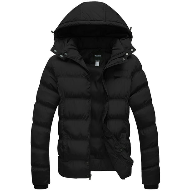 Wantdo Men's Hooded Winter Coat - Walmart.com