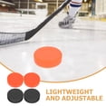 thumbnail image 3 of PAMINGONO 4pcs Hardness Ice Hockey Lightweight For Practical Training Competition For Smooth Surface Play, 3 of 8