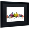 thumbnail image 2 of Trademark Fine Art 'Minneapolis Minnesota Skyline' Canvas Art by Michael Tompsett, Black Matte, Black Frame, 2 of 4