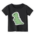 thumbnail image 1 of MEZZALL T-Shirts d'Été pour Enfants Col Rond Imprimé Dinosaure Dessin Animé Manches Courtes T-Shirts 4-5 Ans Mignon Bébé, 1 of 3