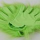 thumbnail image 4 of Guantes verdes de cosplay guantes de disfraz de felpa verde de poliéster divertidos para fiestas de Halloween ANGGREK Otros, 4 of 5