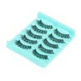 thumbnail image 3 of Pestañas postizas HUOGUO, entrecruzadas, voluminosas, negras, 5 pares, 3 of 5