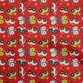 thumbnail image 1 of oneOone Silk Tabby Red Fabric Cars Kids Nursery Sewing Craft Projects Fabric Prints By Yard 42 Inch Wide, 1 of 4