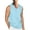 Sky Blue, variant on Awwp Tank Tops Men, Summer Beach Classic Solid Color V Neck Cotton Sleeveless Shirts for Men Green L
