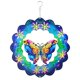 thumbnail image 2 of Promoción Especial, Decoraciones giratorias de estilo Decoraciones para exteriores para patios y jardines Mariposas Gallos Búhos Campanas de viento giratorias Akmoler, 2 of 8