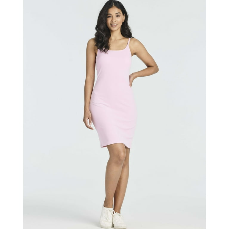 ribbed bra sleeveless dress Women's Ribbed Bra Dress