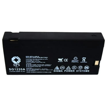 SPS Brand 12V 2Ah Replacement Battery (SG1220A) for Panasonic Camcorders AFX8 (Camcorder Battery) ( 1 PACK)