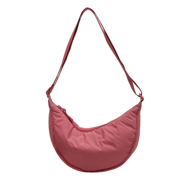 Bolsos Cruzados Simples Mujer Bolsas Bolas Masa Hervida Portátiles para El (rosa)