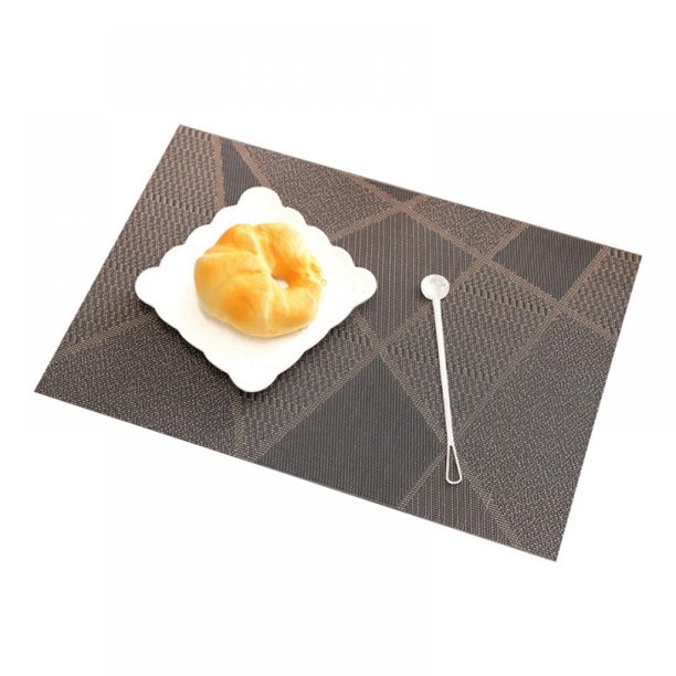 Placemats for Dining Table Washable Vinyl Woven Insulation AntiSlip
