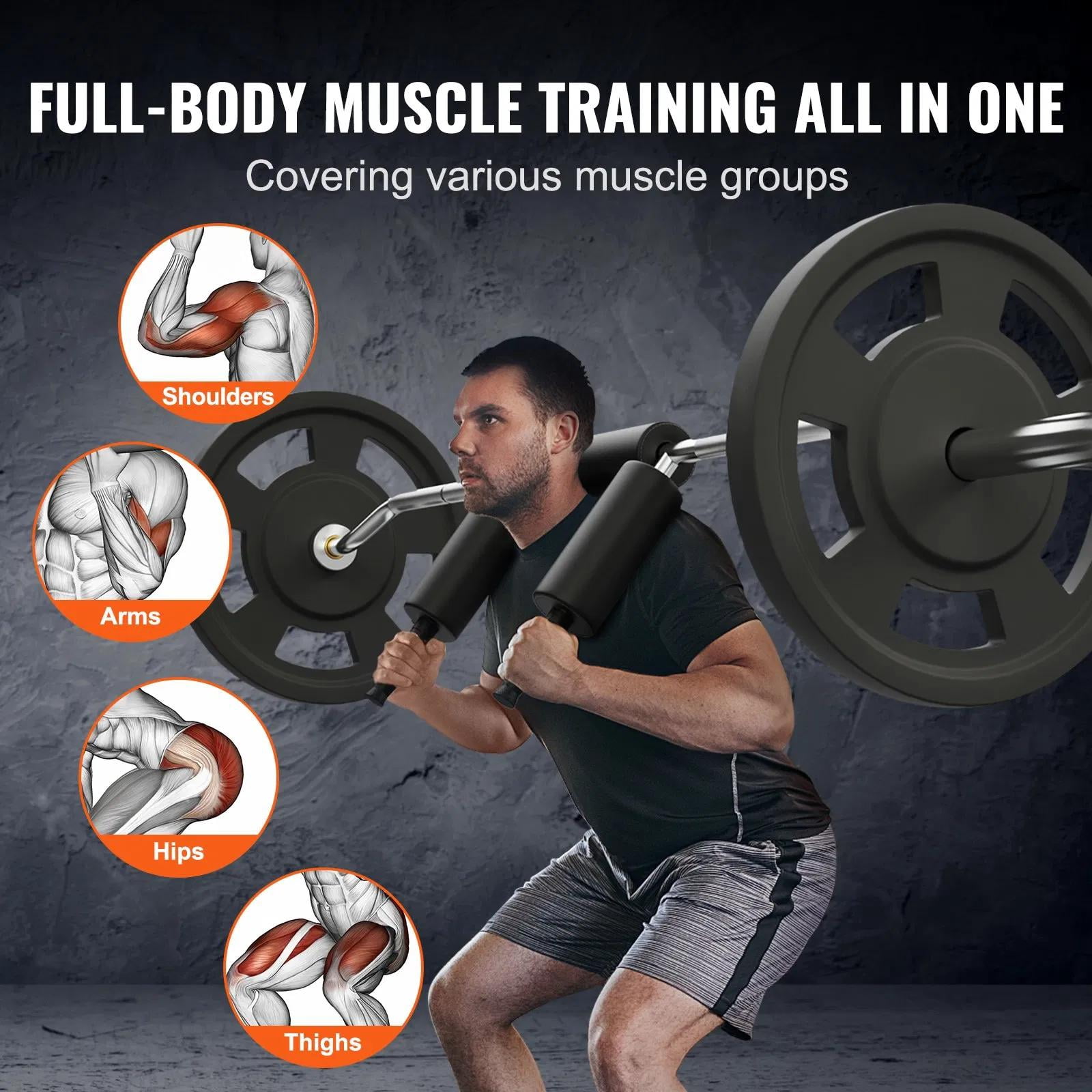 Safety Squat Bar, 700 LBS Fitness Squat Bar, 28mm Diameter Weight Bar Ideal for Front Squats, Lunges, Rehab
